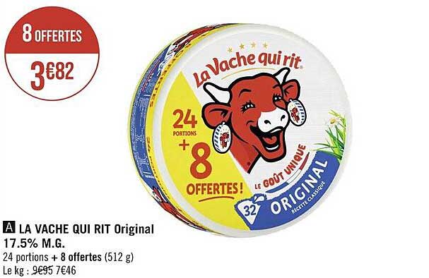 la vache qui rit original 17.5% m.g.