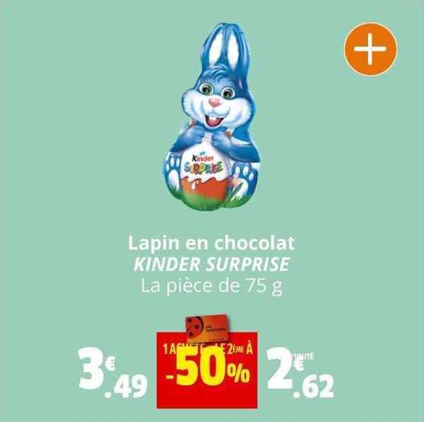 Lapin En Chocolat Kinder Surprise