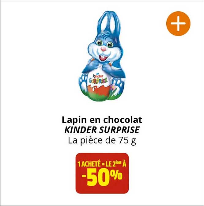 Lapin En Chocolat Kinder Surprise
