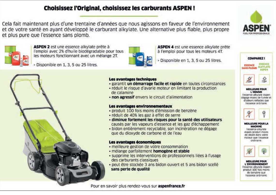 les carburants aspen