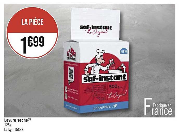 levure sèche saf-instant