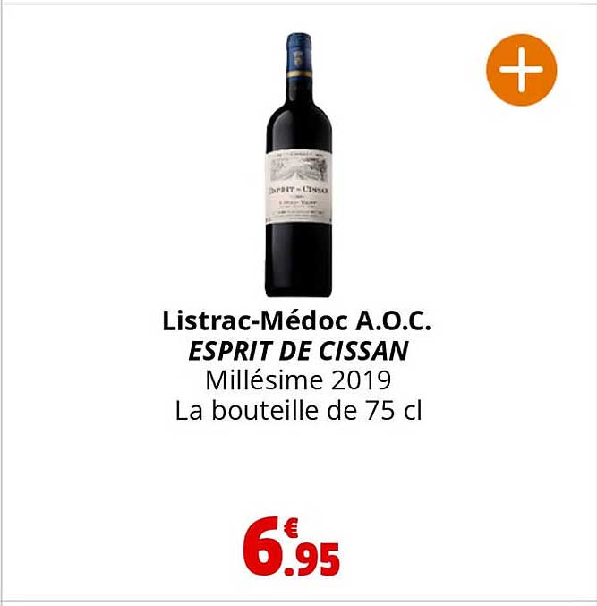 listrac-médoc a.o.c. esprit de cissan