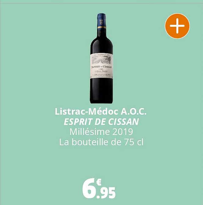 listrac-médoc a.o.c. esprit de cissan