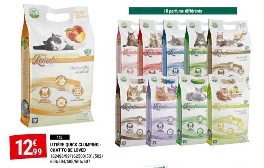 Litière Quick Clumping - Chat To Be Loved