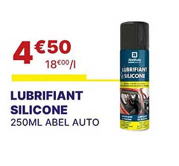 Lubrifiant Silicone 250 Ml Abel Auto