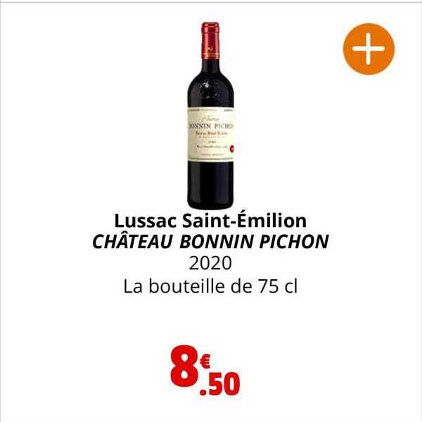 lussac saint-émilion château bonnin pichon