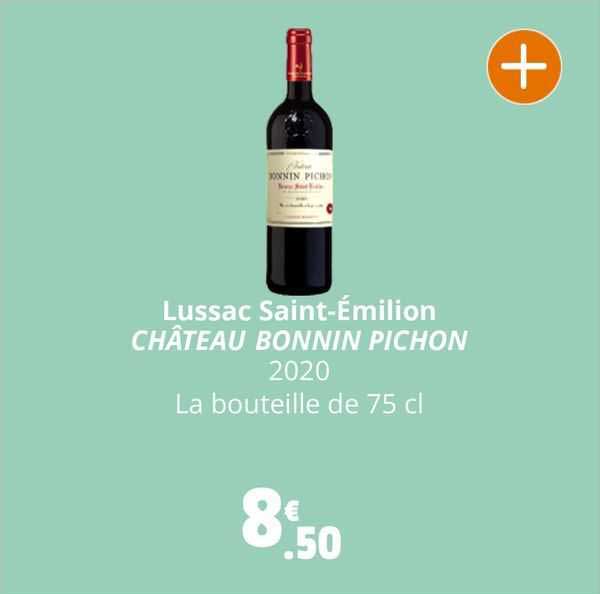 lussac saint-émilion château bonnin pichon