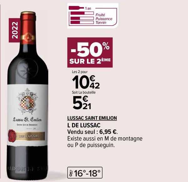 lussac saint émilion l de lussac