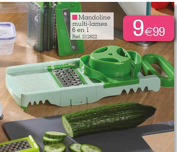 mandoline multi-lames