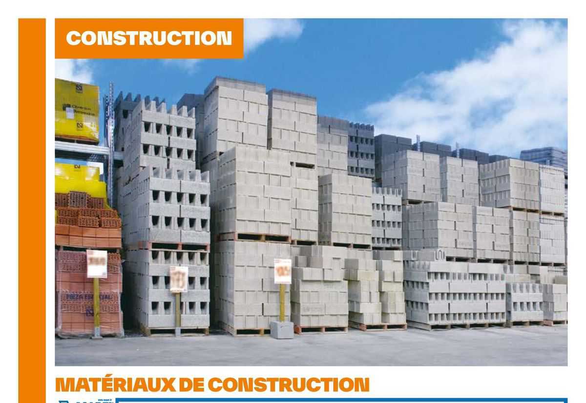 matériaux de construction