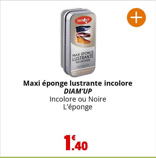 Maxi éponge Lustrante Incolore