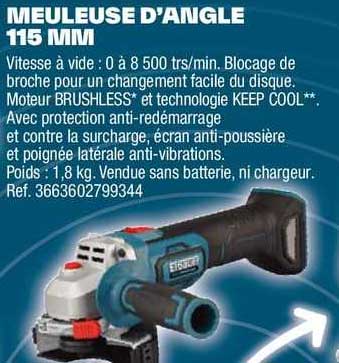 Meuleuse D'angle 115 Mm