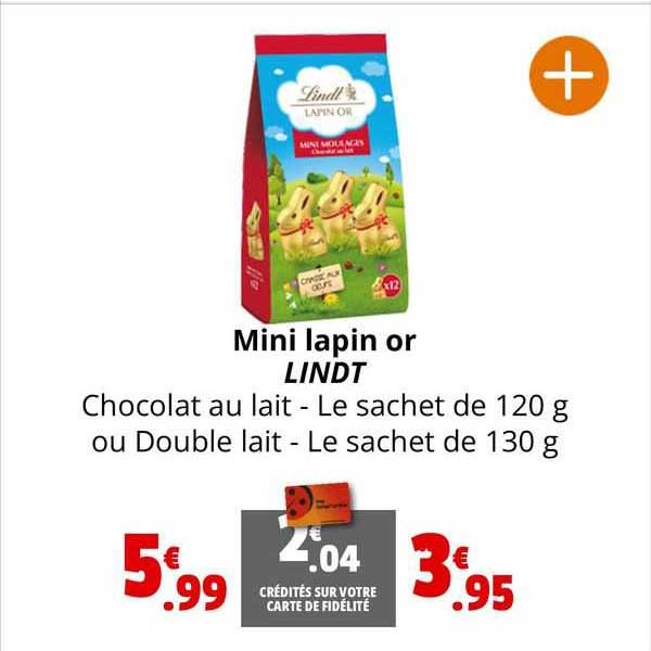 Mini Lapin Or Lindt