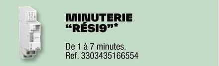 minuterie "rési9"