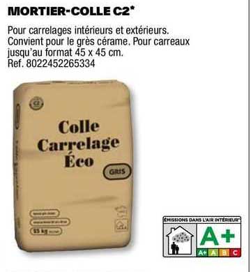 mortier-colle c2