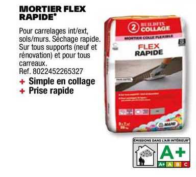 Mortier Flex Rapide