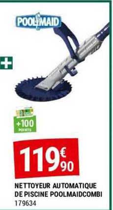 Nettoyeur Automatique De Piscine Poolmaidcombi