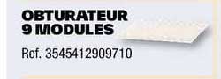 Obsturateur 9 Modules