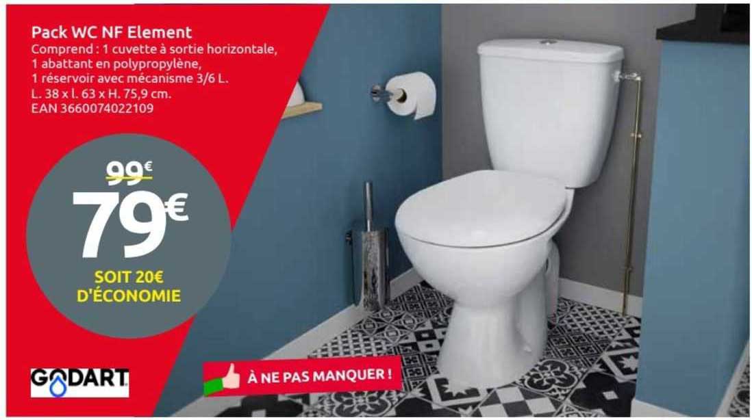 Pack Wc Nf élément