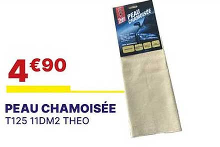 peau chamoisée t125 11dm2 théo