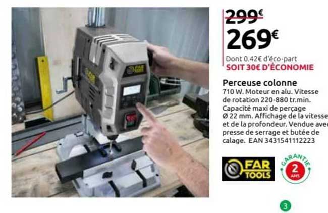 perceuse colonne far tools
