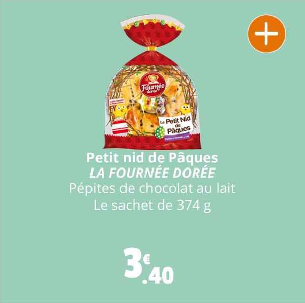 petit nid de pâques la fournée dorée