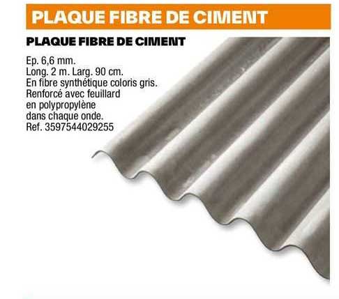Plaque Fibre De Ciment