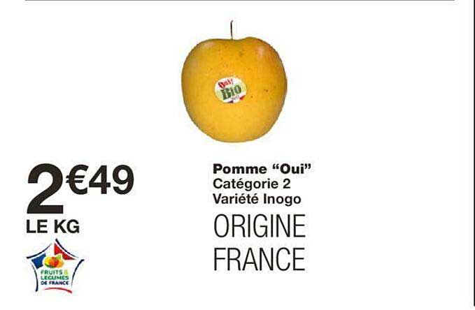 pomme "oui"