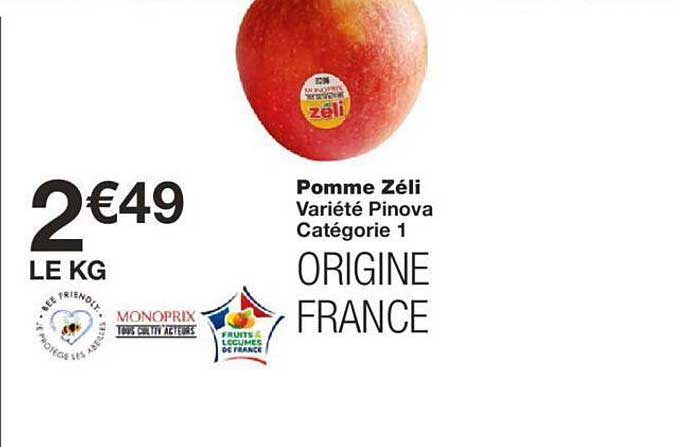 pomme zéli