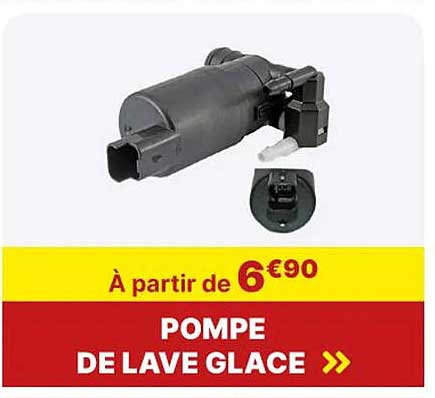 pompe de lave glace