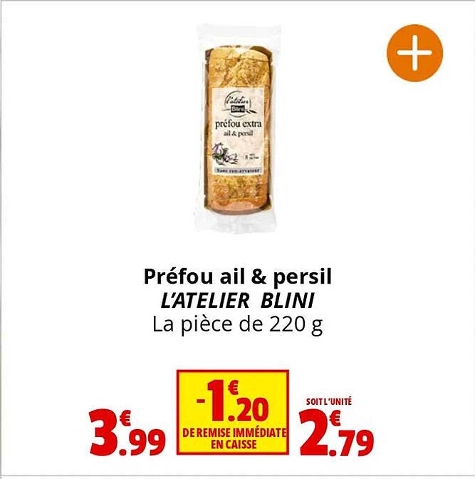 Préfou Ail & Persil L'atelier Blini