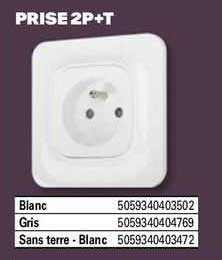 Prise 2p+t