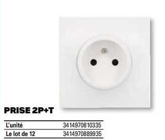 prise 2p+t