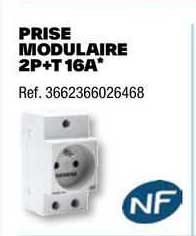 prise modulaire 2p+t 16a