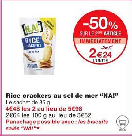 rice crackers au sel de mer "na!"