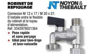 robinet de repiquage noyon & thiebault
