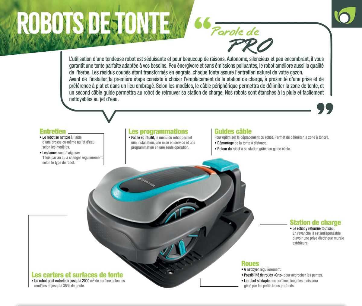 robots de tonte