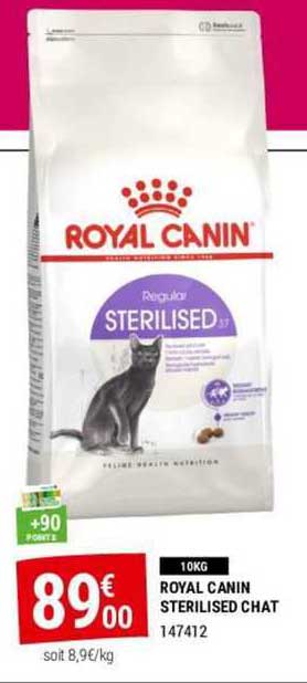 royal canin sterilised chat