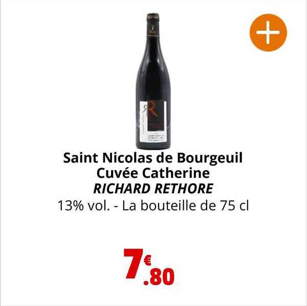 Saint Nicolas De Bourgeuil Cuvée Catherien Richard Rethore