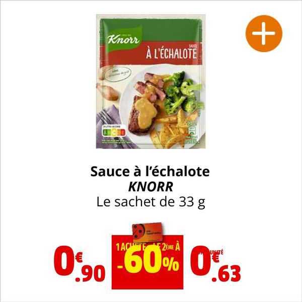 sauce à l'échalote knorr