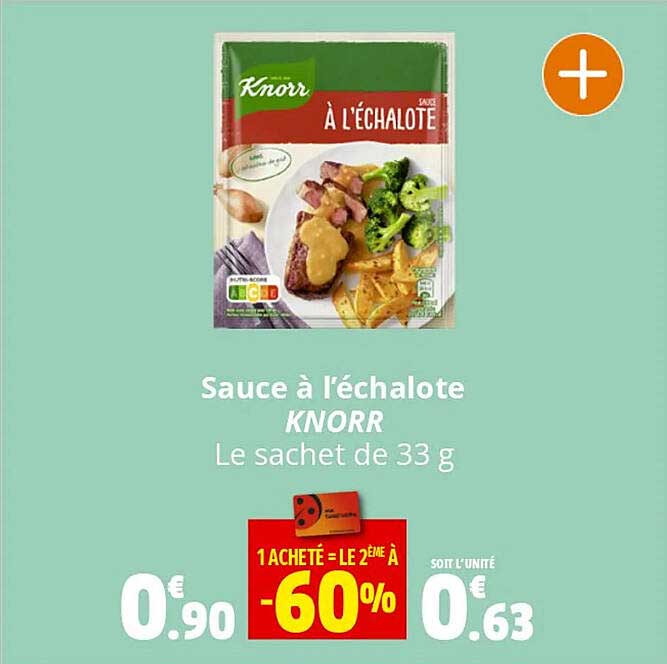 sauce à l'échalote knorr