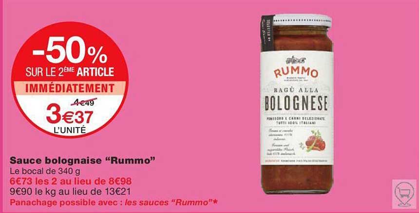 Sauce Bolognaise "rummo"