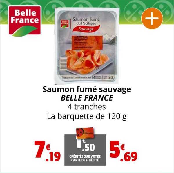 Saumon Fumé Sauvage Belle France
