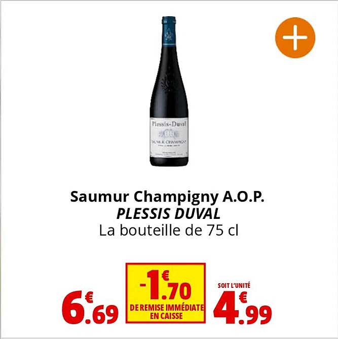 saumur champigny a.o.p. plessis duval