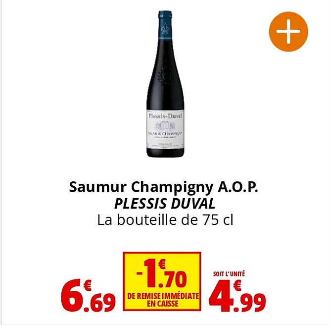 saumur champigny a.o.p. plessis duval
