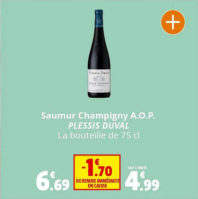 saumur champigny a.o.p. plessis duval