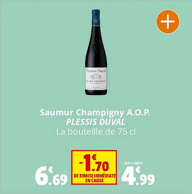 saumur champigny a.o.p. plessis duval