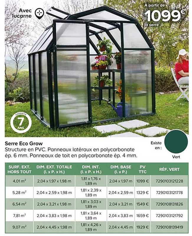 serre eco grow