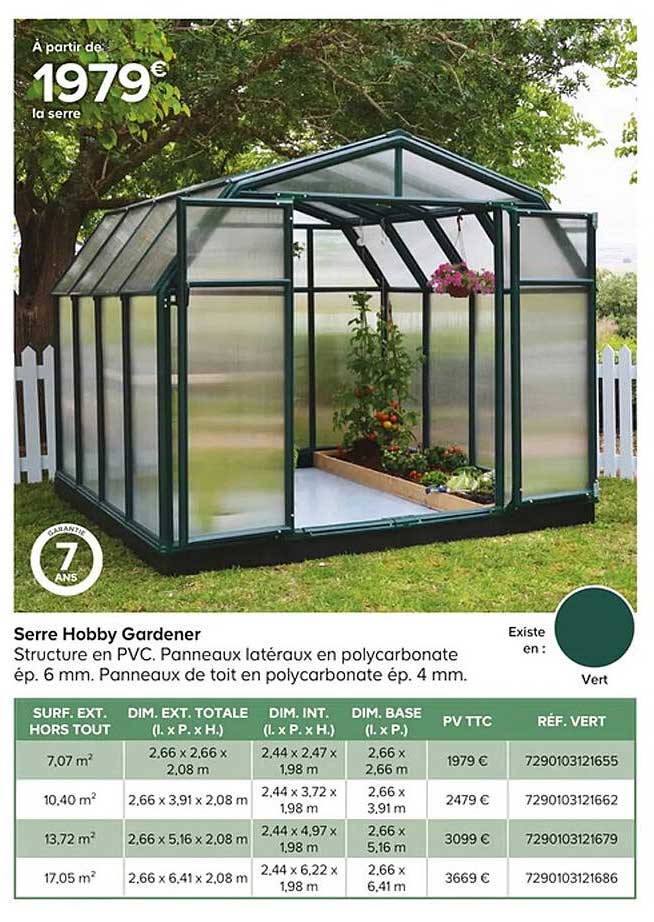 Serre Hobby Gardener