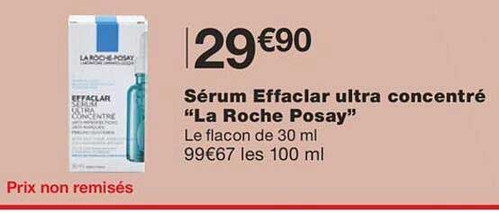 sérum effaclar ultra concentré "la roche posay"